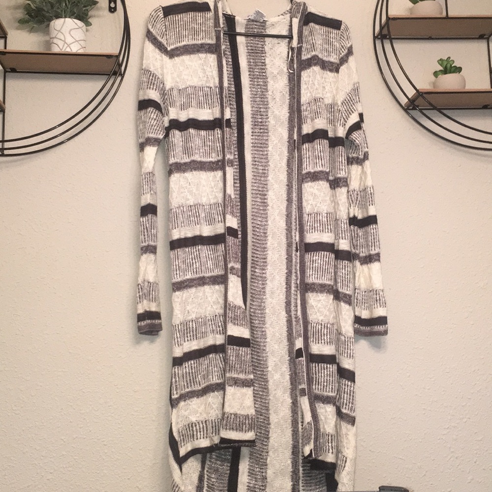 long cardigan